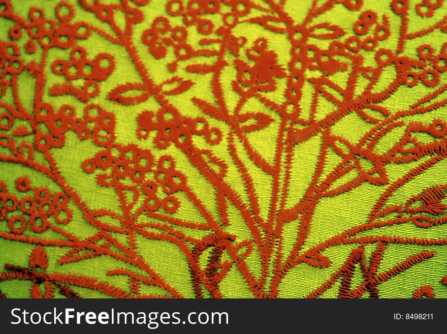 Abstract flowers yellow and red background. Abstract flowers yellow and red background