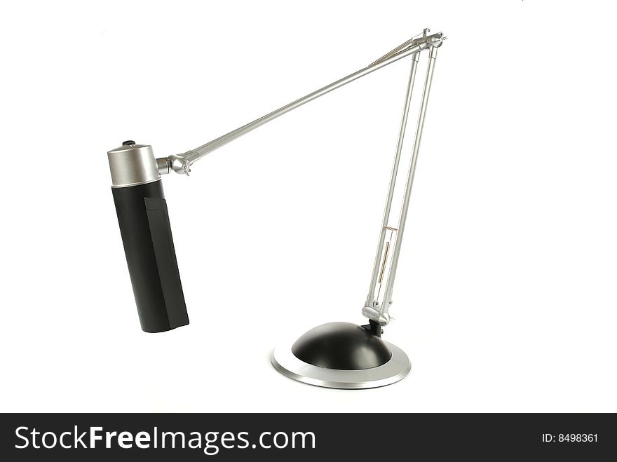 Electric lamp on a white background