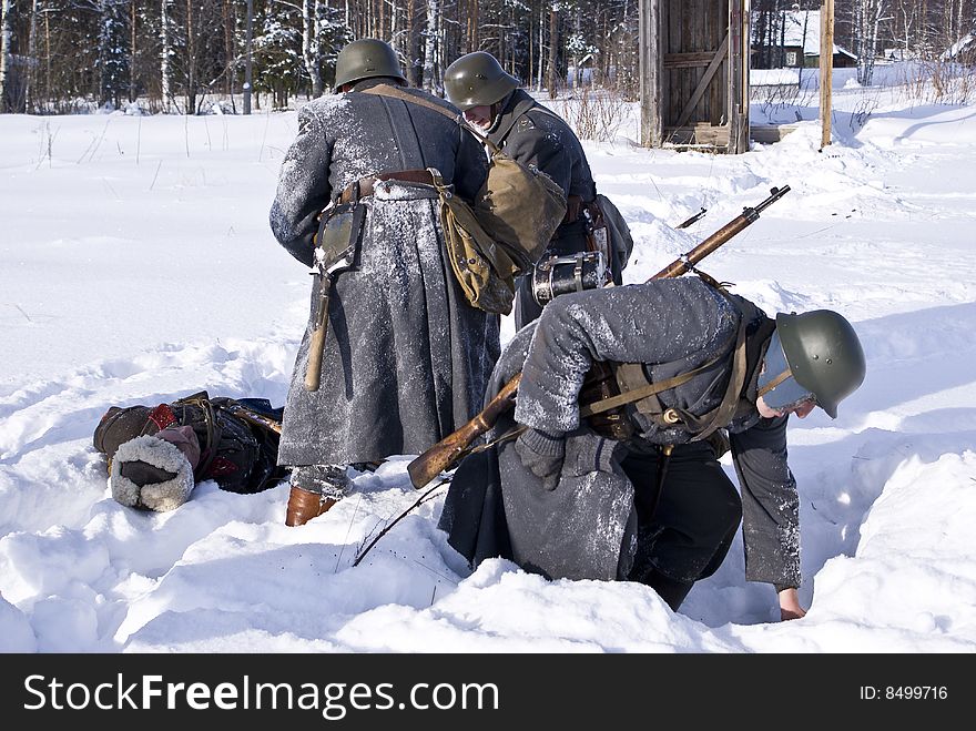 Soviet-Finnish war 1939-1940: marauders