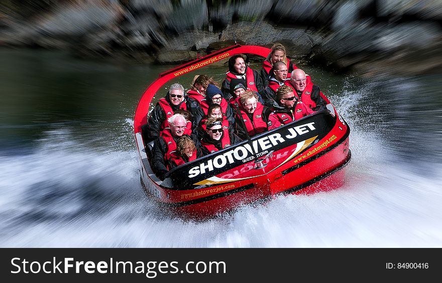 Thrill Seekers. Shotover Jet.