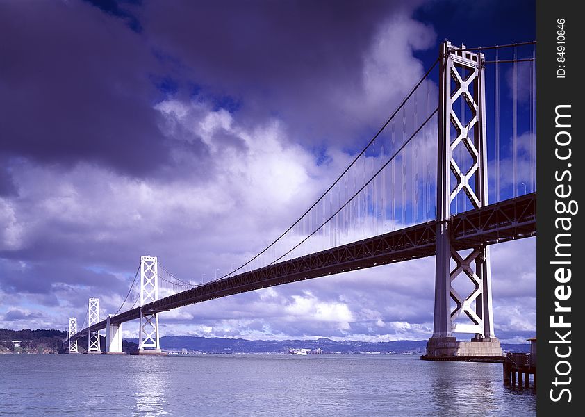 The Bay Bridge in San Francisco, USA. The Bay Bridge in San Francisco, USA.