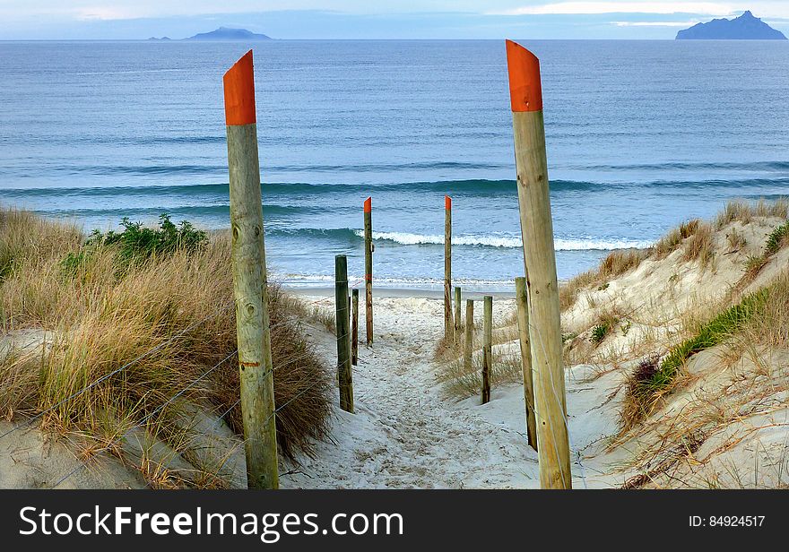 Beach Access Ruakaka. NZ