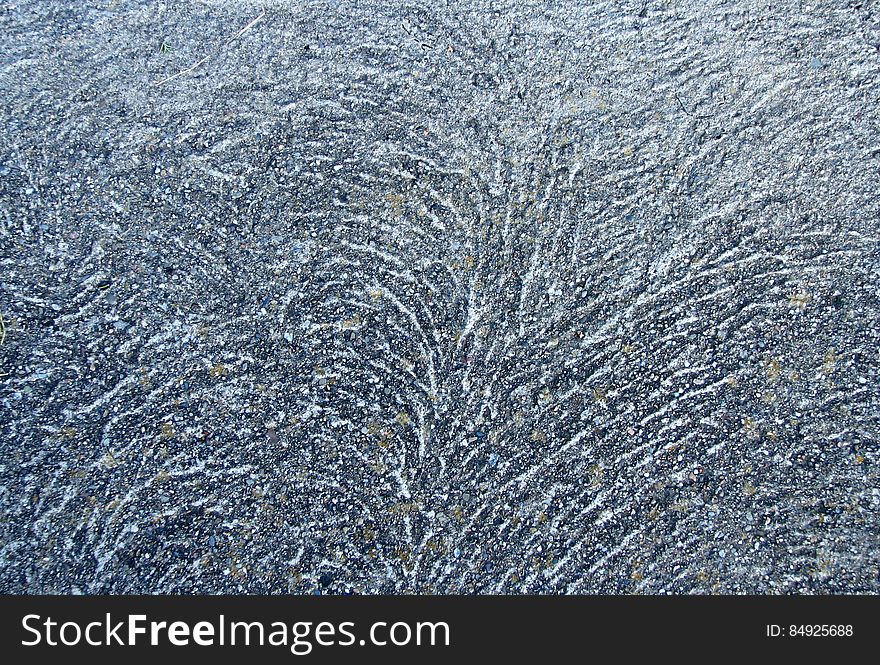 Feathery Concrete Pattern