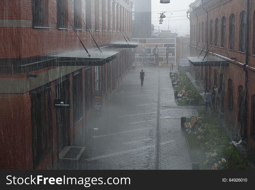 Building, Window, Infrastructure, Road Surface