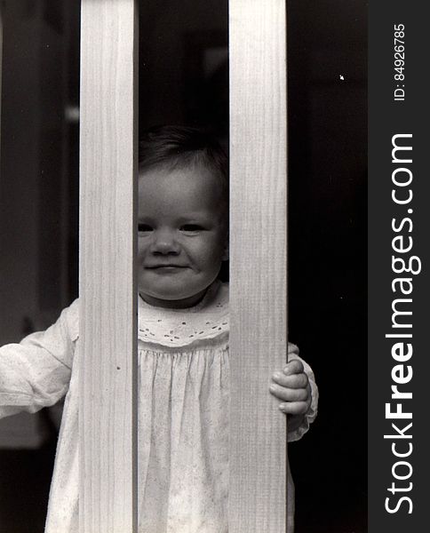 baby behind bars -