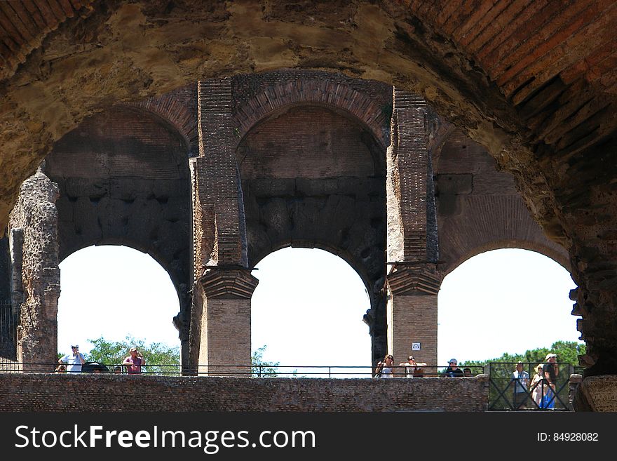 arches, Roman Colosseum