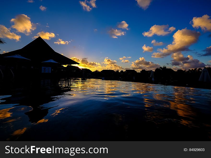 Houses near water