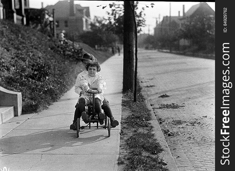 Boys On Wheels, 1914