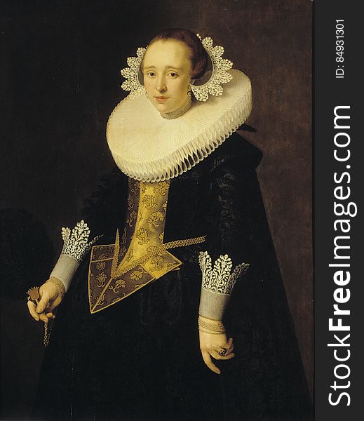 artist / taiteilija / konstnär: Nicolaes Eliasz. Pickenoy &#x28;1588−1650/56&#x29; title / teosnimi / titel: Portrait of a 22-year-old woman / 22-vuotiaan naisen muotokuva / Porträtt av 22-årig dam date / ajoitus / datering: 1628 techinique / tekniikka / teknik: oil on panel / öljy puulle / olja på trä measurements / mått / mitat: 120 x 87 cm collection / kokoelma / samling: Paul and Fanny Sinebrychoff Collection / Paul ja Fanny Sinebrychoffin taidekokoelma / Paul och Fanny Sinebrychoffs konstsamling Finnish National Gallery / Sinebrychoff Art Museum Kansallisgalleria / Sinebrychoffin taidemuseo Finlands Nationalgalleri / Konstmuseet Sinebrychoff inv. no. S 100 photo / kuva / foto: Finnish National Gallery / Kansallisgalleria / Finlands Nationalgalleri / Jukka Romu. artist / taiteilija / konstnär: Nicolaes Eliasz. Pickenoy &#x28;1588−1650/56&#x29; title / teosnimi / titel: Portrait of a 22-year-old woman / 22-vuotiaan naisen muotokuva / Porträtt av 22-årig dam date / ajoitus / datering: 1628 techinique / tekniikka / teknik: oil on panel / öljy puulle / olja på trä measurements / mått / mitat: 120 x 87 cm collection / kokoelma / samling: Paul and Fanny Sinebrychoff Collection / Paul ja Fanny Sinebrychoffin taidekokoelma / Paul och Fanny Sinebrychoffs konstsamling Finnish National Gallery / Sinebrychoff Art Museum Kansallisgalleria / Sinebrychoffin taidemuseo Finlands Nationalgalleri / Konstmuseet Sinebrychoff inv. no. S 100 photo / kuva / foto: Finnish National Gallery / Kansallisgalleria / Finlands Nationalgalleri / Jukka Romu