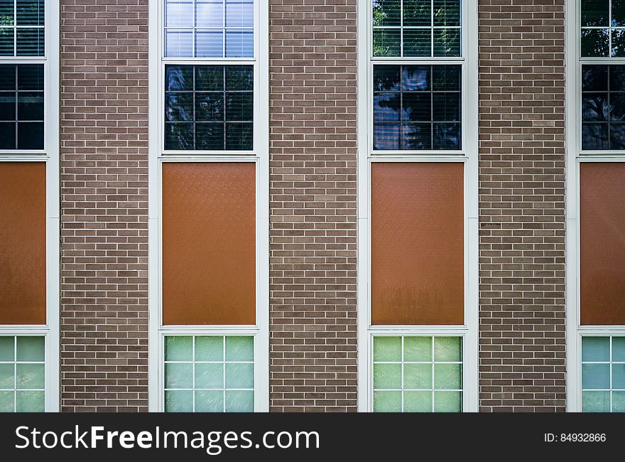 Brick Building And Windows