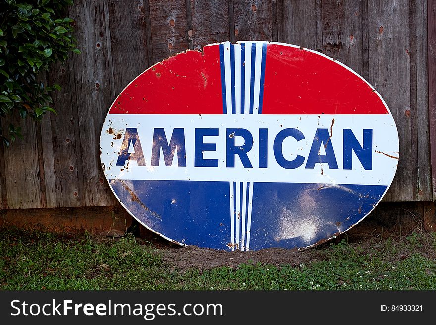 American Oval Signage
