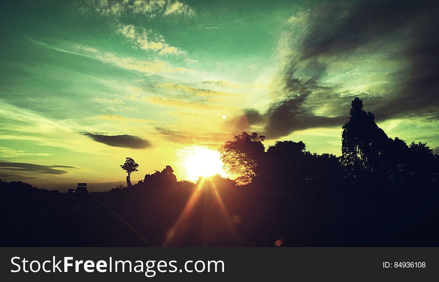 Por do Sol Foz do IguaÃ§u - PR. Por do Sol Foz do IguaÃ§u - PR