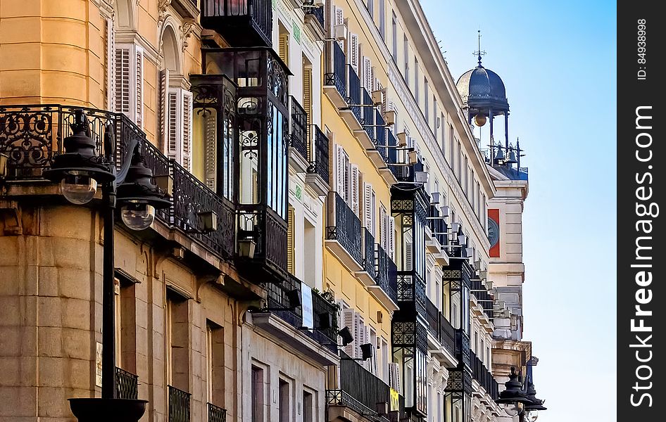 Apartment Buildings Against Sky