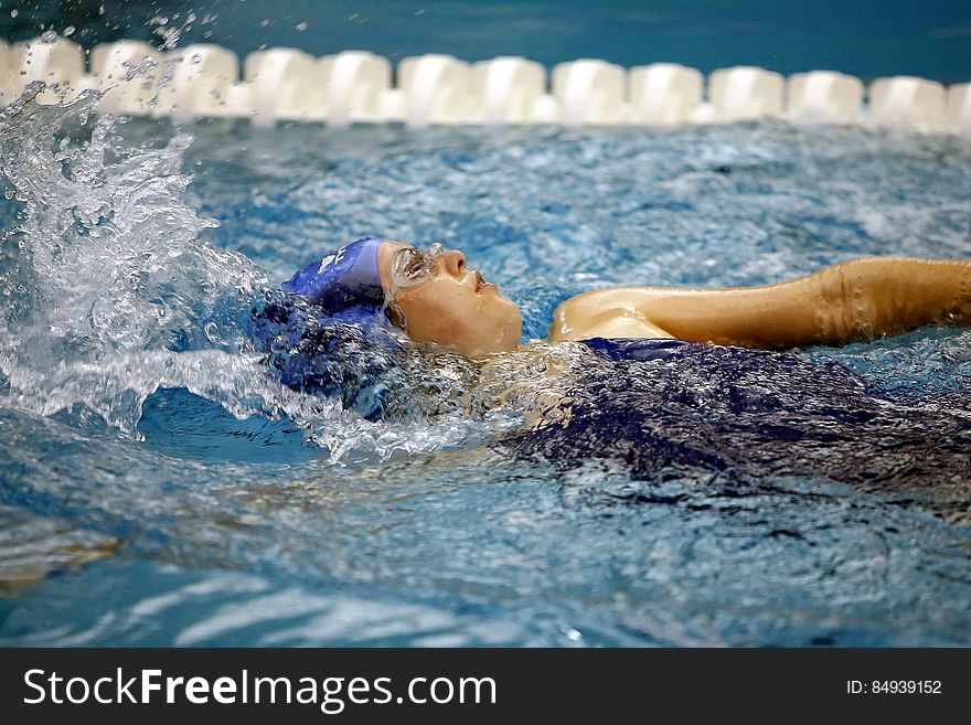 Girl Swimming