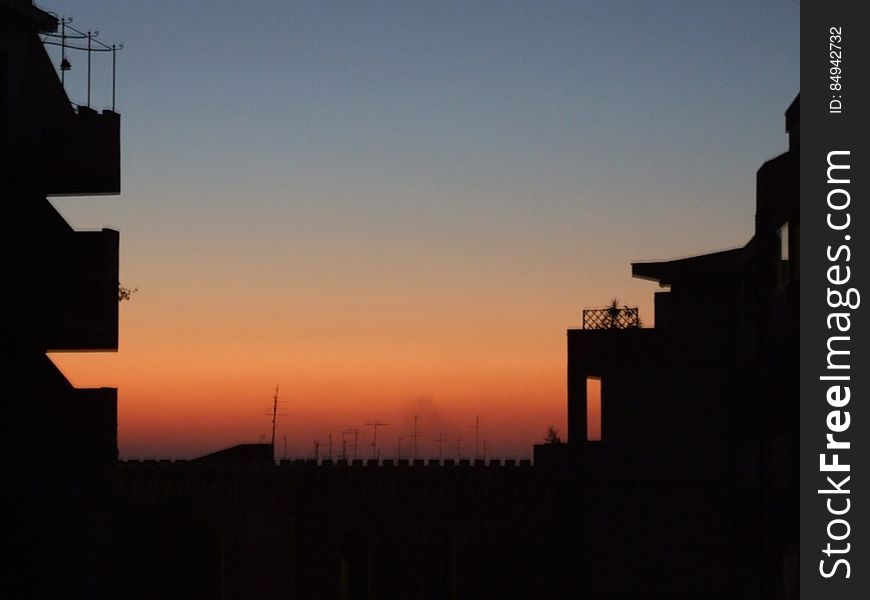 Italy Sunset Catania - Creative Commons By Gnuckx