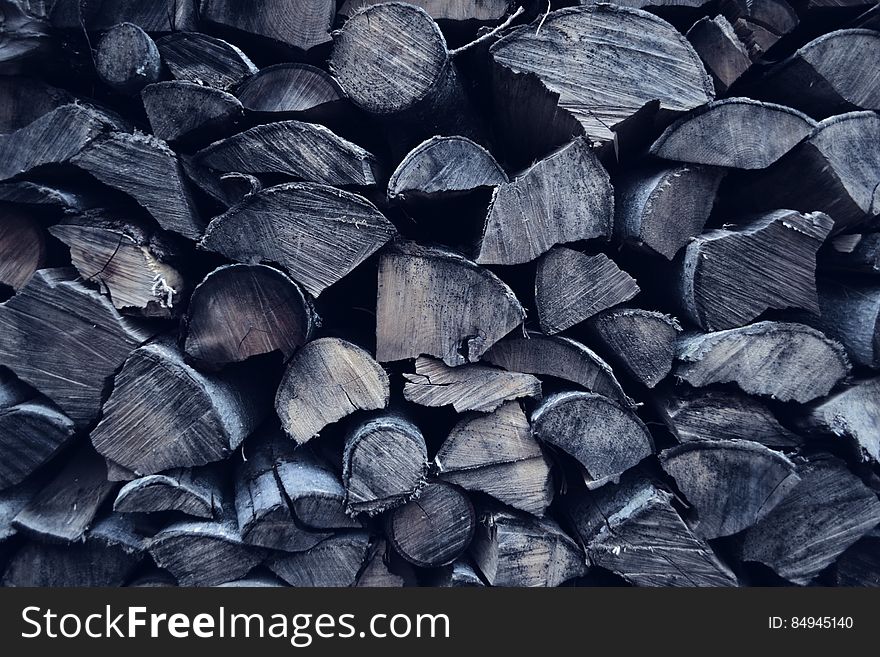 Logs Of Wood Background Pattern