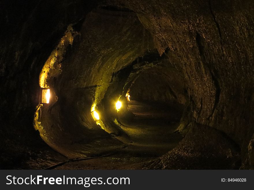 Lava Tube, Hawaii