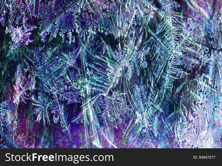 blue-purple crystals