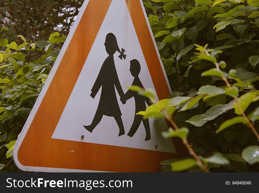 Children Road Sign