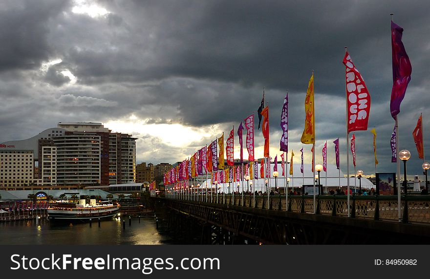 Approaching Storm. Darling Harbour Sydney.