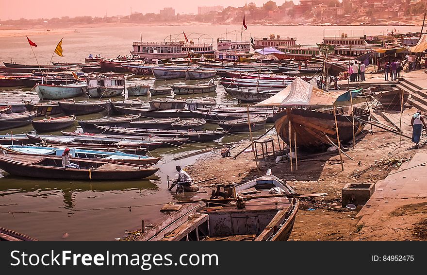 Varanasi - Ganga River Boats, India