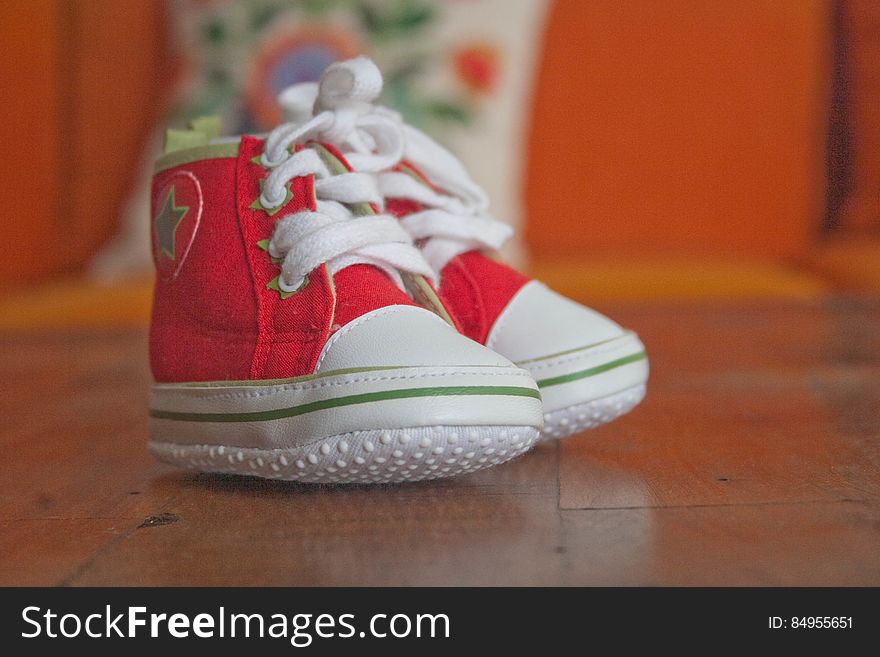 Baby Red Converse