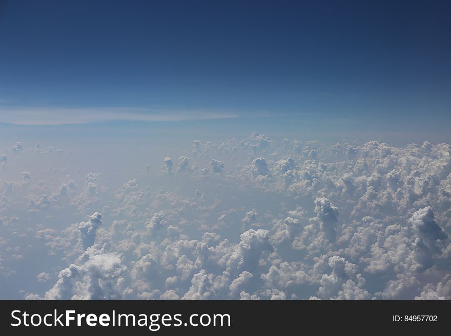 Aerial Photography of Clouds