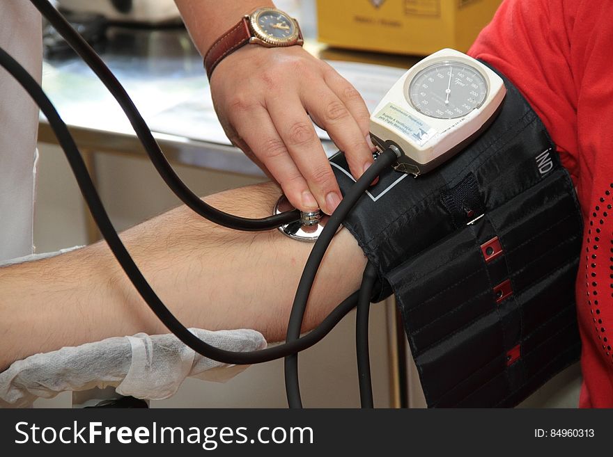 Black and White Blood Pressure Kit