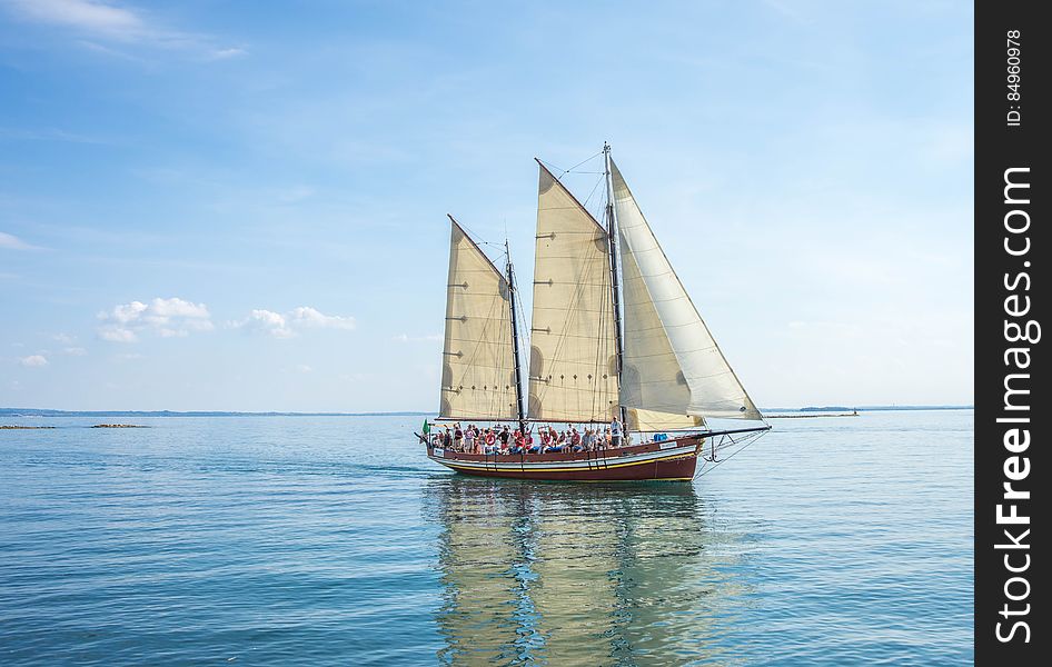 Sail Boat in Water