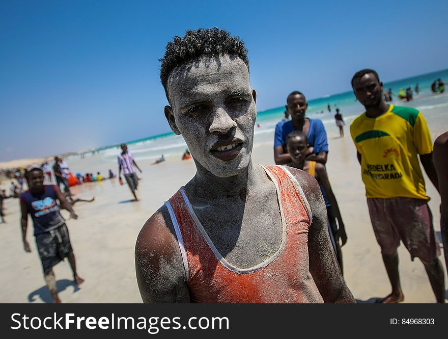 A Somali youth stands on Lido Beach 09November 2012 in the Abdul-Aziz district of the Somali capital Mogadishu. Lido Beach has become a popular spot on Friday&#x27;s with hundreds of Somalis since the withdrawal in August 2011 of the Al-Qaeda affiliated extremist group Al Shabaab who had banned any such social gatherings between men and women. The United Nations Security Council on November 7 renewed the mandate of the African Union Mission in Somalia &#x28;AMISOM&#x29; peacekeeping force for a further four months to continue providing support to the Government of Somalia in its efforts to bring peace and stability to the Horn of African country. AU-UN IST PHOTO / STUART PRICE. A Somali youth stands on Lido Beach 09November 2012 in the Abdul-Aziz district of the Somali capital Mogadishu. Lido Beach has become a popular spot on Friday&#x27;s with hundreds of Somalis since the withdrawal in August 2011 of the Al-Qaeda affiliated extremist group Al Shabaab who had banned any such social gatherings between men and women. The United Nations Security Council on November 7 renewed the mandate of the African Union Mission in Somalia &#x28;AMISOM&#x29; peacekeeping force for a further four months to continue providing support to the Government of Somalia in its efforts to bring peace and stability to the Horn of African country. AU-UN IST PHOTO / STUART PRICE.