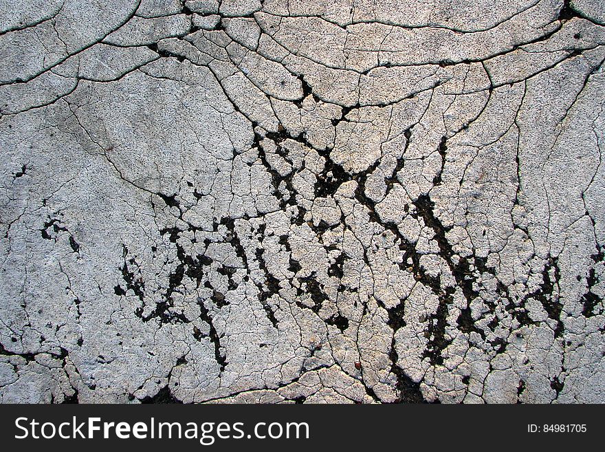 cracked sidewalk