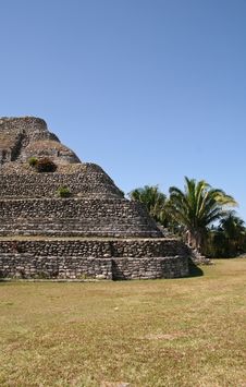 Mayan Pyramid Royalty Free Stock Photography