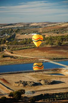 Hot Air Ballooning Royalty Free Stock Photo