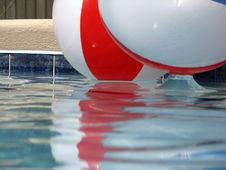 Beach Balls In The Pool Royalty Free Stock Photo Beach Balls In The Pool Royalty Free Stock Photo