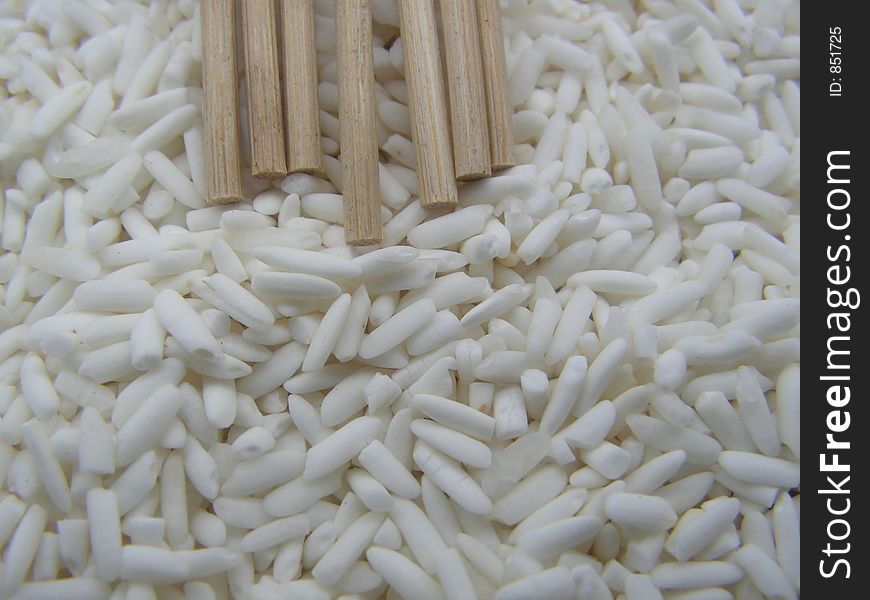 Old Rice And Sticks