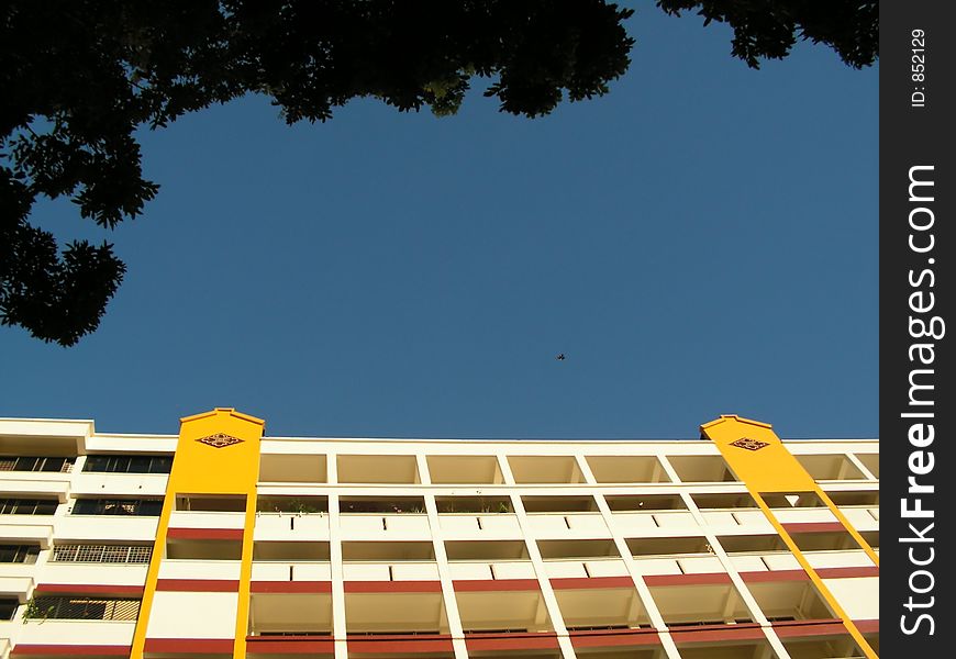 Housing Apartments And Sky