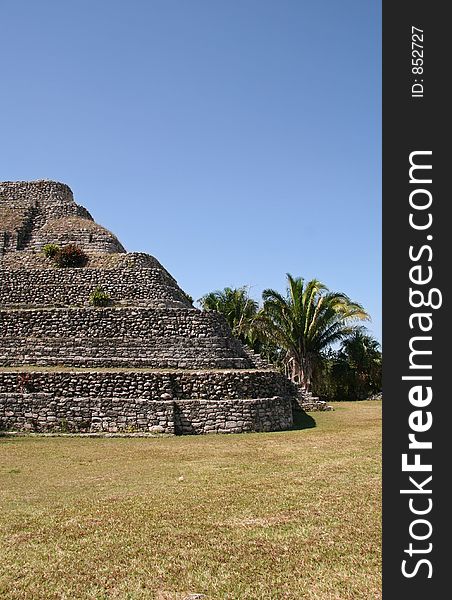 Chacchoben Mayan Ruins in Mexico. Chacchoben Mayan Ruins in Mexico