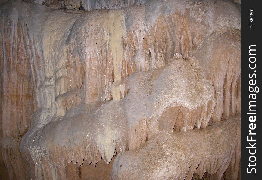 Old Cave Wall. Old Cave Wall