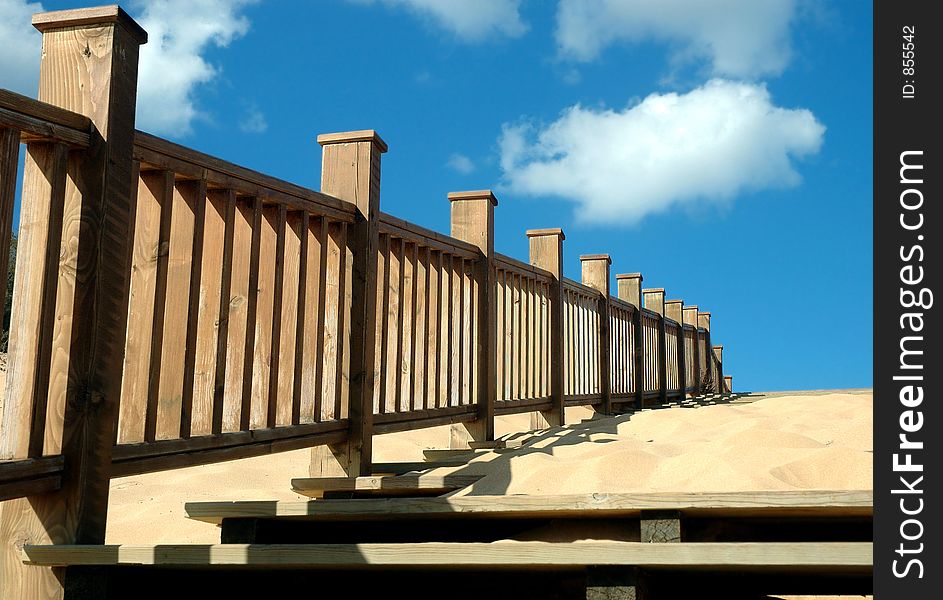 Stairway for the beach