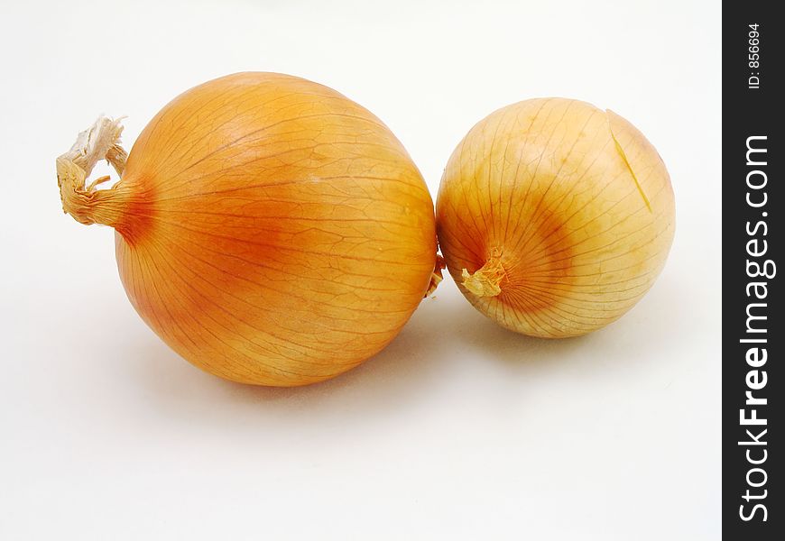 Two yellow onions
