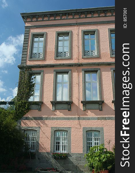 Windows In Old Building