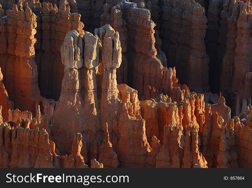 Three Monkeys hoodoos - Bryce Canyon National Park