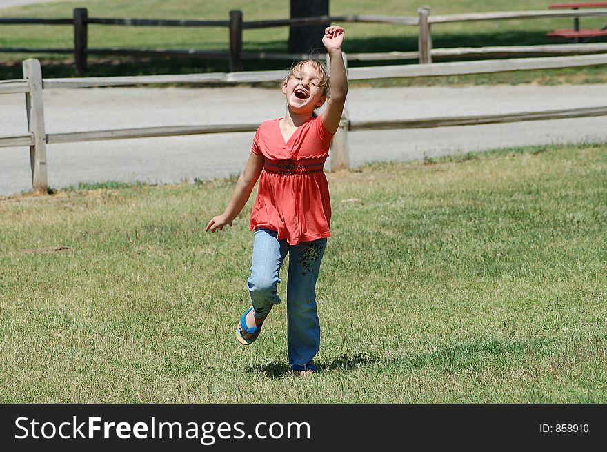 Excited Girl