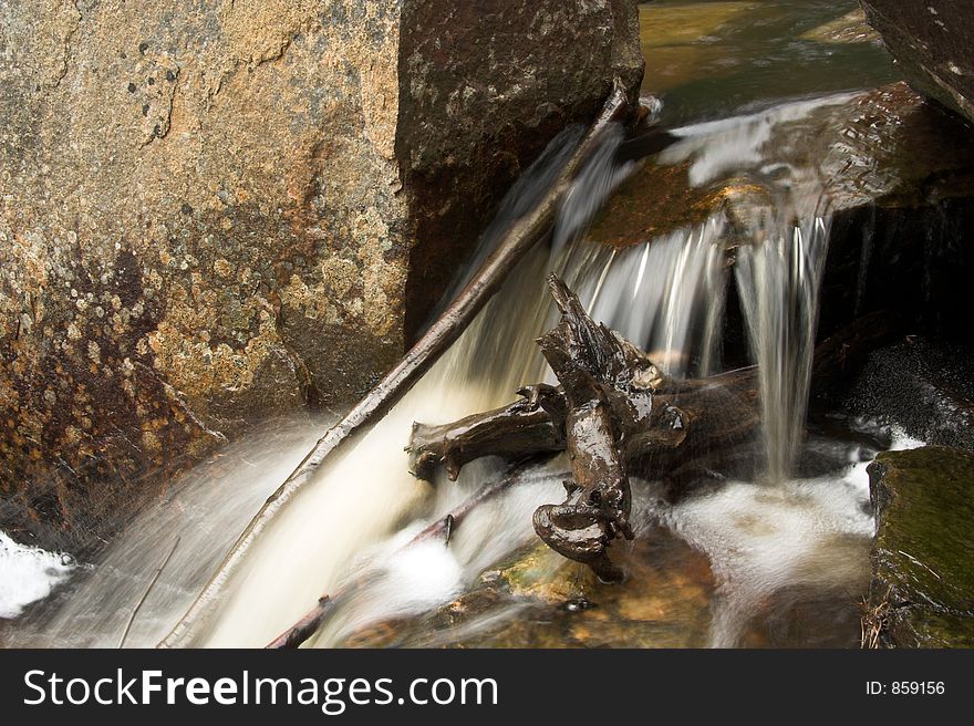 Flowing water, river detail. Flowing water, river detail.