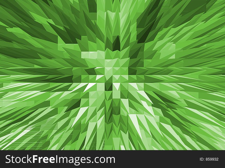 Green background