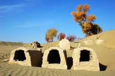 Tombs In Desert Stock Photos Tombs In Desert Stock Photos