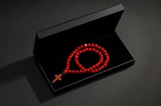 Red Coral Necklace Royalty Free Stock Photo