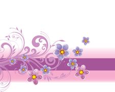 Floral Background Royalty Free Stock Photo