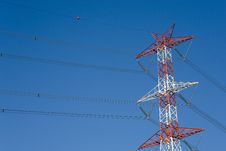 High Voltage Cables Stock Image High Voltage Cables Stock Image