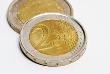 Euro Coins Royalty Free Stock Photography